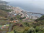 Blick auf Hafen St.Cruz / La Palma