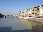 nördl. Arno-Ufer von Ponte Vecchio aus