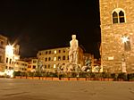 am Palazzo Vecchio nachts