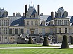 Schloss Fontainebleau, Cour d`honneur