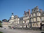 Schloss Fontainebleau, Cour d`honneur
