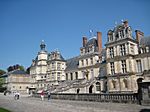 Schloss Fontainebleau, Cour d`honneur