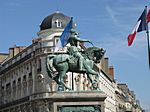 Orleans, Place du Martroi