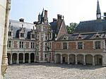 Blois,Schlosshof