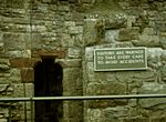 Caernarfon Castle, Warnschild