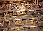 Stockholm, Modell im Wasa-Museum
