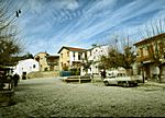 Marktplatz Omodos in Trodos-Gebirge