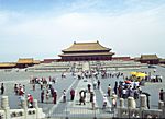 Peking, in "Verbotener Stadt" , Halle der h&ouml;chsten Harmonie