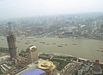 Shanghai, Blick von Oriental Pearl Fernsehturm
