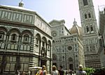 Florenz, Baptisterium, Campanile und Dom